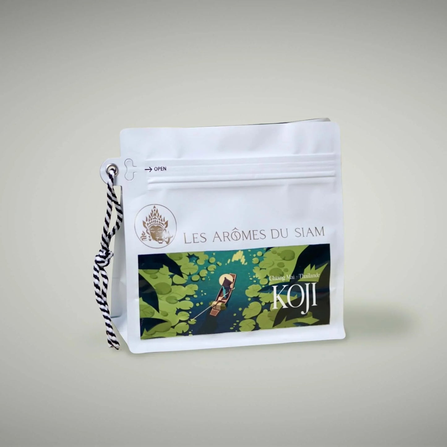Grains de café Koji – café de spécialité thaïlandais torréfié en France